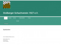 stolberger-schachverein.de Webseite Vorschau