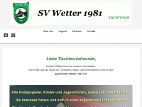 sv-wetter.de Webseite Vorschau
