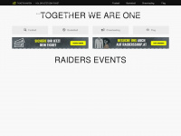 raiders.at Webseite Vorschau