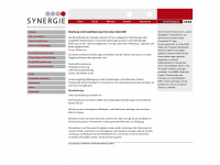 synergie-fachtagung.de Webseite Vorschau