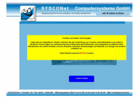 sysconet.de Webseite Vorschau