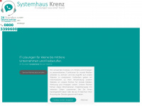 systemhaus-krenz.de Webseite Vorschau