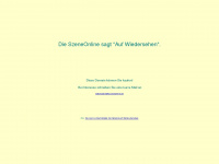 szeneonline.de Webseite Vorschau