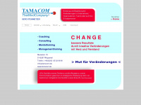 tamacom.de Webseite Vorschau