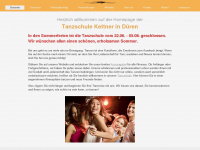 tanzschule-kettner.de Webseite Vorschau