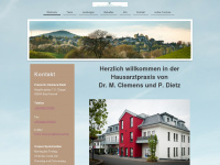 hausarzt-aegidienberg.de Webseite Vorschau