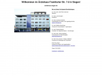 aerztehaus-siegen.de Webseite Vorschau