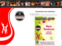 tanzstudio-koester.de Webseite Vorschau