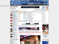danceplaza.com Webseite Vorschau