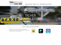 taxibochum.de Webseite Vorschau