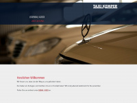 taxi-kemper.de Webseite Vorschau