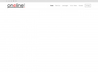 oneline-media.de Webseite Vorschau