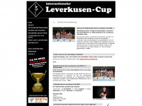 leverkusen-cup.de Webseite Vorschau