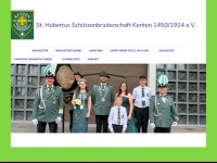 schuetzen-kenten.de Webseite Vorschau