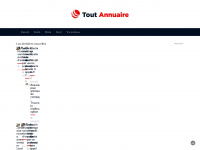 tout-annuaire.com Webseite Vorschau