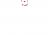 listopus.de Webseite Vorschau