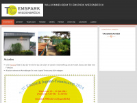 tc-emspark-wiedenbrueck.de Webseite Vorschau