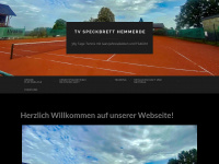 tv-speckbrett-hemmerde.de Webseite Vorschau