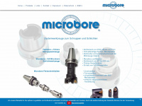 microbore.de Webseite Vorschau