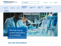 tecomedical.com Webseite Vorschau