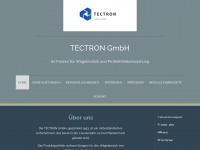 tectron-waagen.de Webseite Vorschau