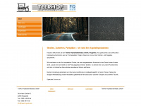 teerhof-gmbh.de Webseite Vorschau