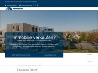 teeuwen-immobilien.de Webseite Vorschau