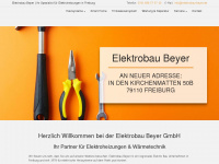 elektrobau-beyer.de Webseite Vorschau