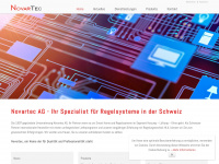 novartec-ag.ch Webseite Vorschau