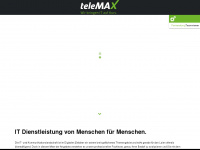 telemax.de Webseite Vorschau