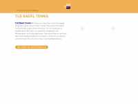 tusbaerl-tennis.de Webseite Vorschau