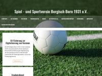 ssv.bergisch-born.de Webseite Vorschau