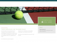 tennishalle-viersen.de Webseite Vorschau