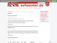svhoexter.de Webseite Vorschau