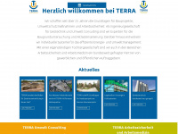 terra-umwelt.de Webseite Vorschau
