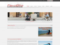 flevobike.nl Webseite Vorschau