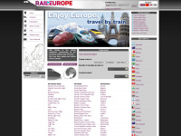 raileurope.fr Webseite Vorschau