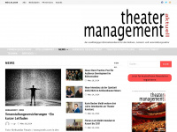 theatermanagement-aktuell.de Webseite Vorschau
