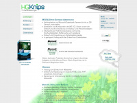 hgknips.de Webseite Vorschau