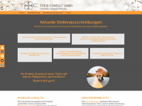 theis-consult.com Webseite Vorschau