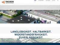theesen.com Webseite Vorschau