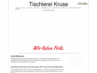 tischlerei-kruse-gmbh.de Webseite Vorschau