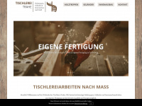 tischlerei-trahe.de Webseite Vorschau