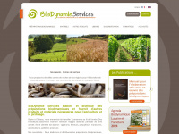 biodynamie-services.fr Webseite Vorschau