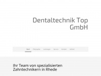 top-dentaltechnik.de Webseite Vorschau