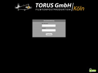 login.torus-gmbh.de Webseite Vorschau