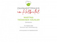 traenkner-haeusler.de Webseite Vorschau