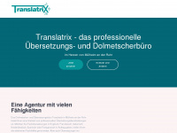 translatrix-mh.de Webseite Vorschau