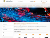 trendco.de Webseite Vorschau