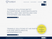 triangle-solutions.de Webseite Vorschau